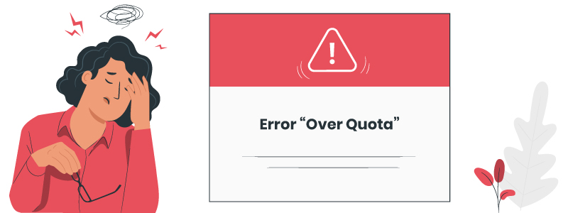 Error «Over Quota» (Hosting saturado)