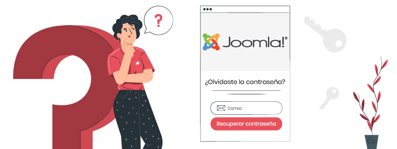 Recuperar clave de acceso a Joomla