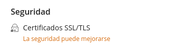 Certificado SSL/TLS