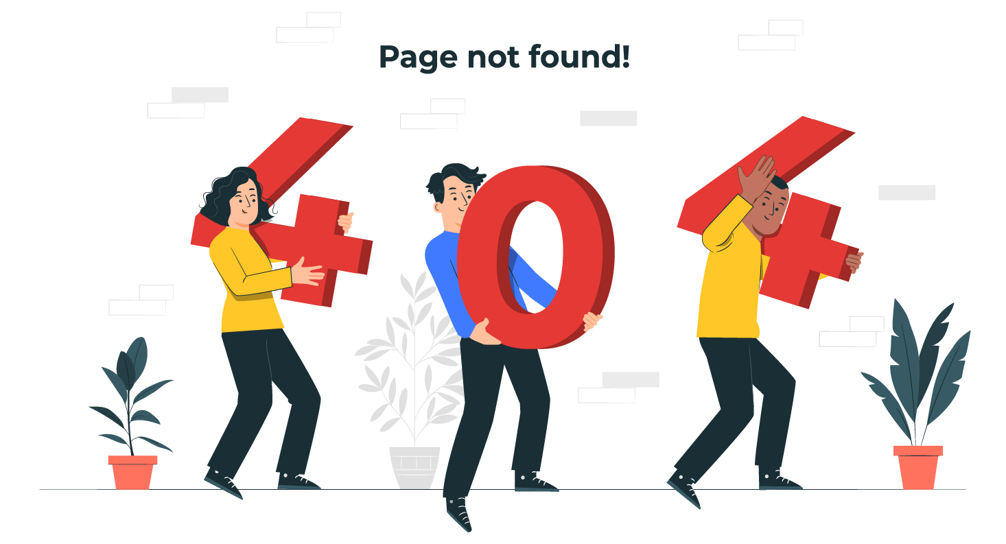 representacion del error 404