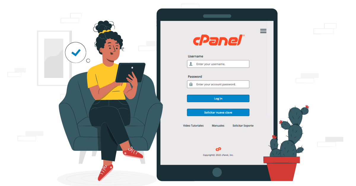 acceder al cpanel