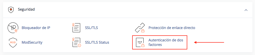 autenticación de dos factores