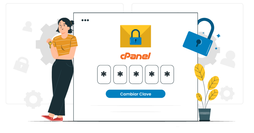 ¿Cómo cambiar contraseña de una cuenta de correo electrónico en cPanel?