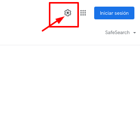 Ajustes en Google