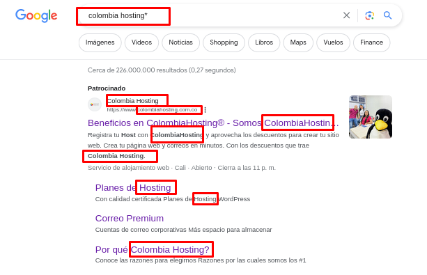 Búsqueda ampliada en Google